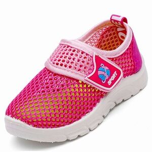🏊‍♀️ Toddler Girls Water Shoes Breathable Non-Slip Lightweight Beach Pool Swim